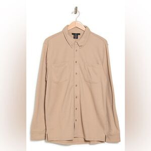 Jeff | The Kingsland Long Sleeve Piqué Button-Down Shirt